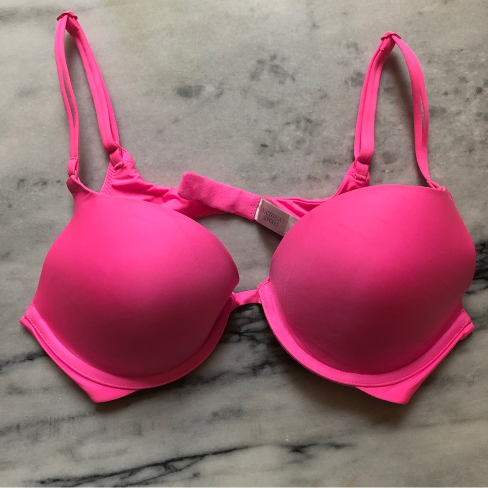 36B VS Hot Pink Bra